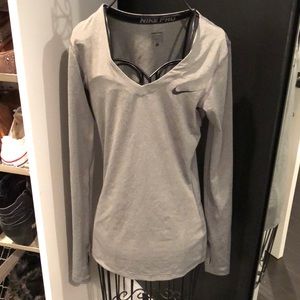 Nike Pro Dri Fit long sleeve top